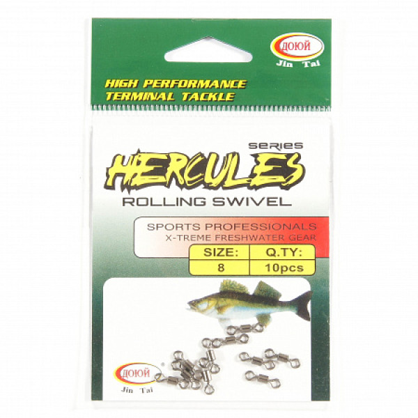 Вертлюг Hercules №7, 10 шт в Сыктывкаре Вертлюг Hercules №7, 10 шт в Сыктывкаре