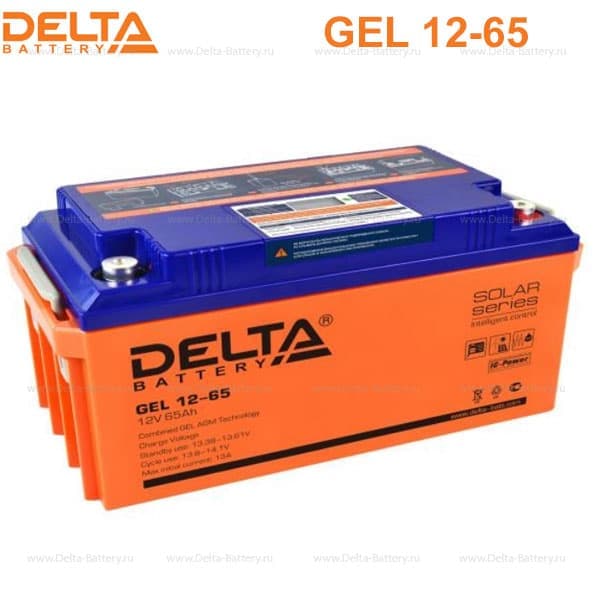 Аккумуляторная батарея Delta GEL 12-65 в Сыктывкаре