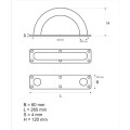 Причальная скоба 0002 в Сыктывкаре