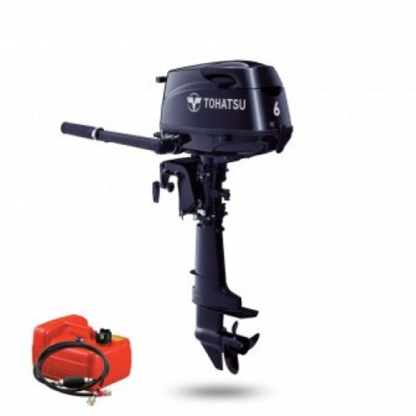 Лодочный мотор Tohatsu MFS 6 D S-S выносной бак 12 литров в Сыктывкаре
